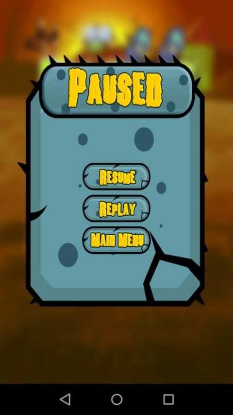 Killing Zombie Sling Shot screenshot 2