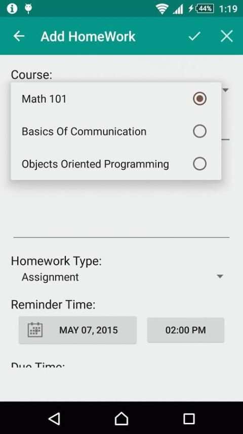 Study Manager: Smart Student 3 تصوير الشاشة