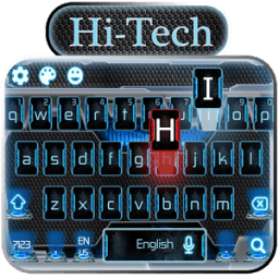 black hi-tech blue иконка