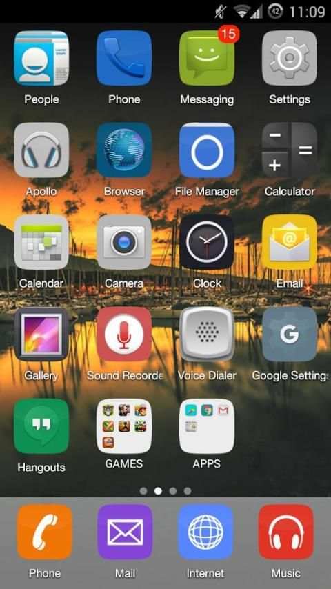 OS Launcher X скриншот 5
