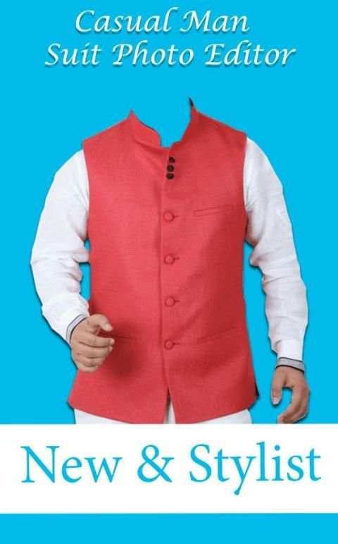 Casual Man Suit Photo Editor screenshot 1