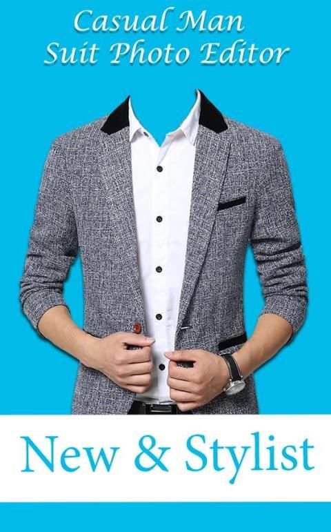 Casual Man Suit Photo Editor screenshot 2