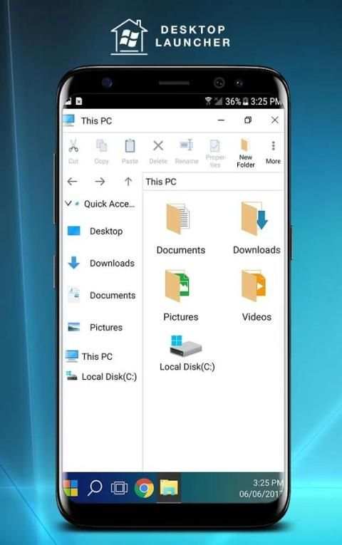 Desktop Launcher - PC style screenshot 1