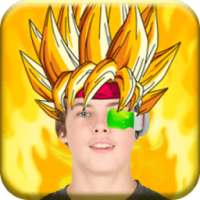 Super Saiyan Camera Hair on 9Apps