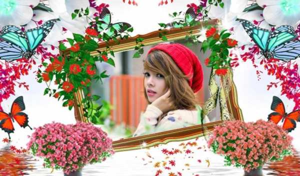 Flower Photo Frame 5 تصوير الشاشة
