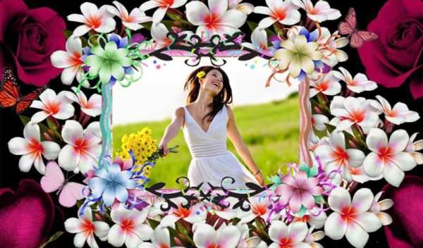 Flower Photo Frame 3 تصوير الشاشة