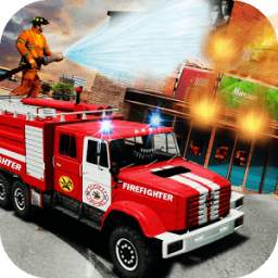 Real Fire Fighter simulator - Rescue Driver 2018