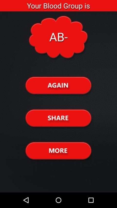 Blood Group Scanner screenshot 1