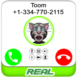 Real Call From Talking Toom иконка