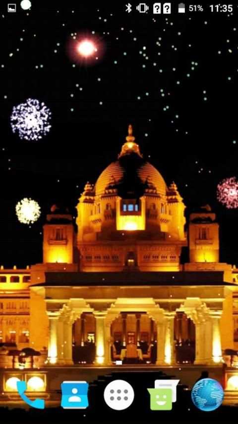 Fireworks Diwali Live Wallpaper 2017 - 2018 screenshot 6