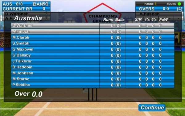 World Cricket Champions League Game screenshot 5