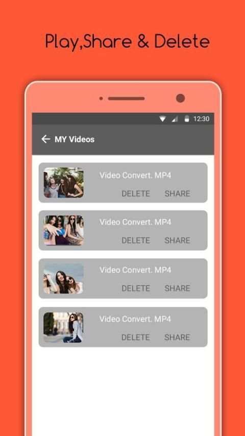 Video Converter : Video Editor скриншот 1