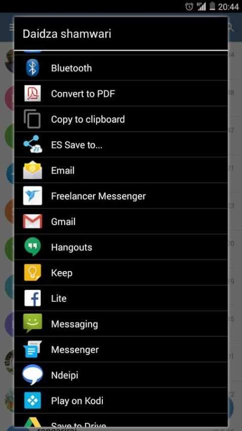 Ndeipi Messenger screenshot 4