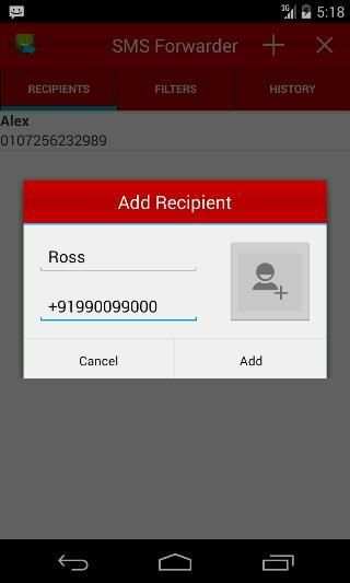 SMS Forwarder скриншот 5