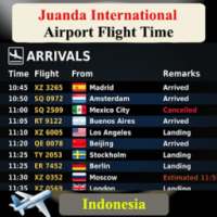 Juanda Airport Flight Time on 9Apps