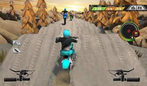 Trial Bike Rally Racing Xtreme: Crazy Stunts Rider screenshot 1