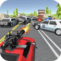 Police Chase - Car Shooting Game icon