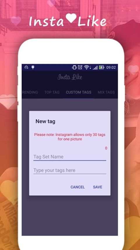 InstaLike - Top Tags for Instagram Likes screenshot 1