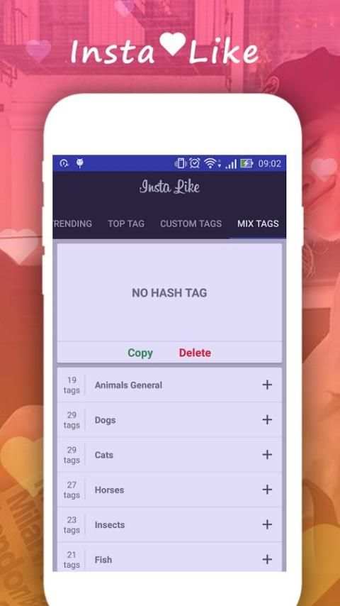 InstaLike - Top Tags for Instagram Likes screenshot 2