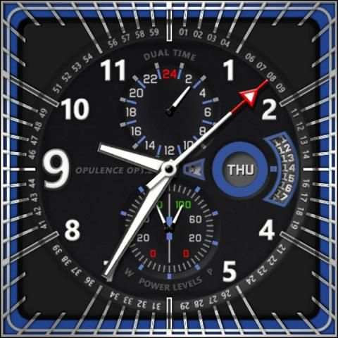 Opulence OP12 Square WatchFace 3 تصوير الشاشة