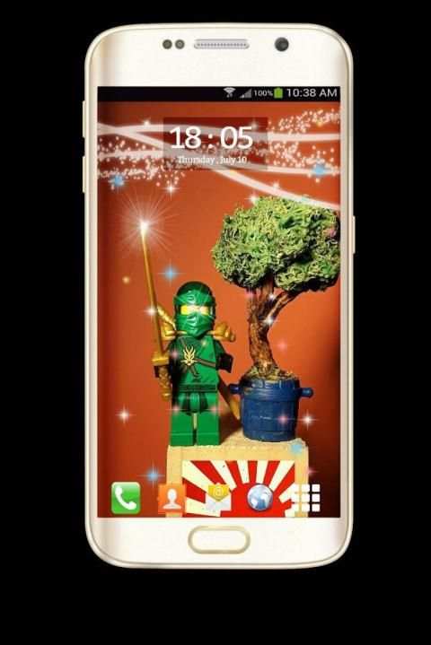 Live Wallpapers - Lego Ninja 5 screenshot 6