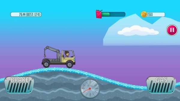 Hill Racing Car Climb 2 1 تصوير الشاشة