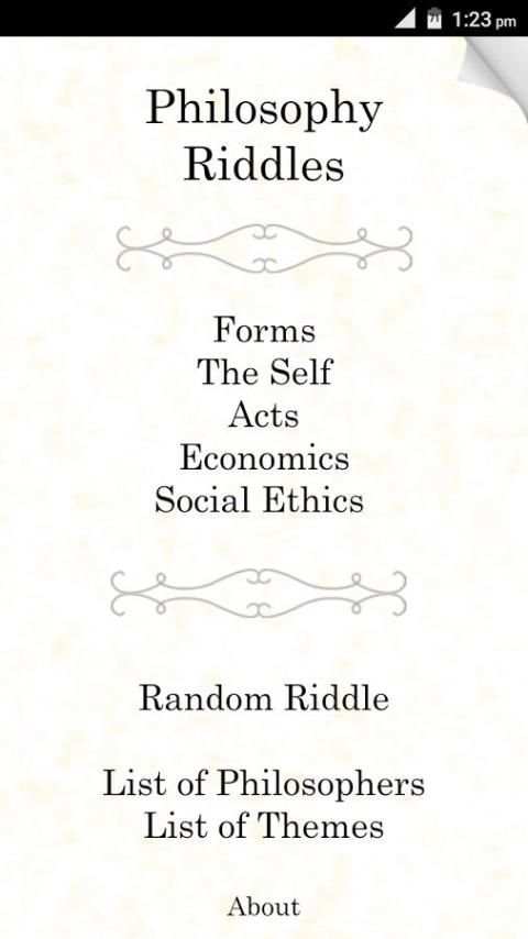Philosophy Riddles screenshot 2