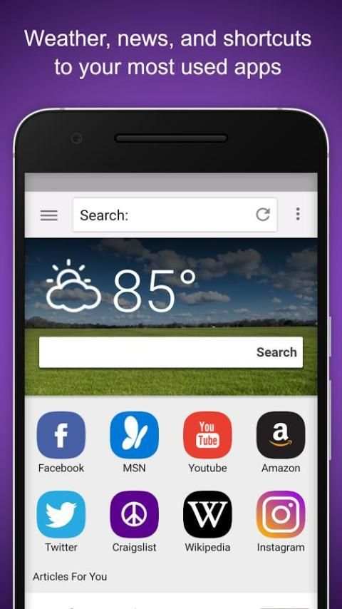 Comet Browser 3 تصوير الشاشة