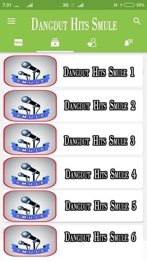 Dangdut Hits Smule screenshot 1