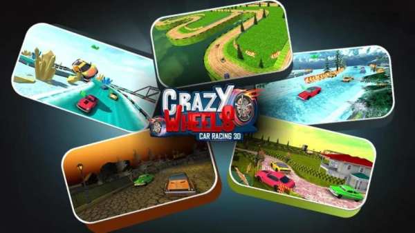 Crazy Wheels Car Racing 3D - Fast Racing Games скриншот 5