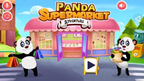 Panda Supermarket Adventure : Shopping Manager 4 تصوير الشاشة