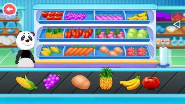 Panda Supermarket Adventure : Shopping Manager 2 تصوير الشاشة