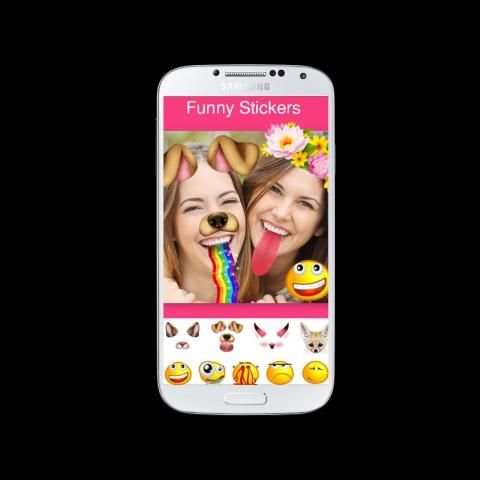 Funny Camera Sticker скриншот 5