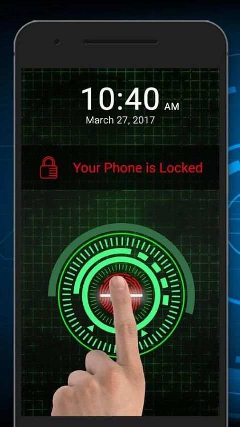 Fingerprint Lockscreen Prank screenshot 3