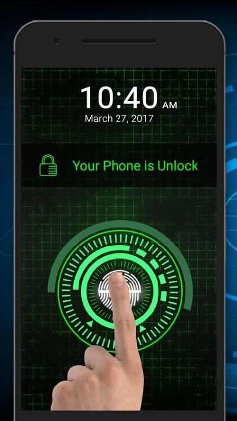 Fingerprint Lockscreen Prank screenshot 4