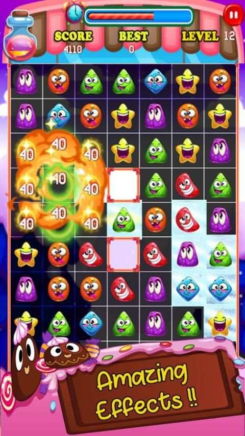Candy Cookie Jam Smash screenshot 2