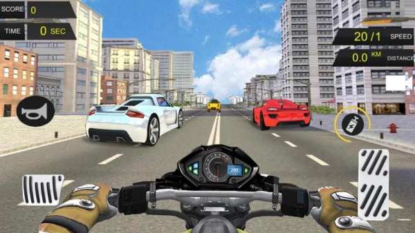 Speed Moto Rider скриншот 1