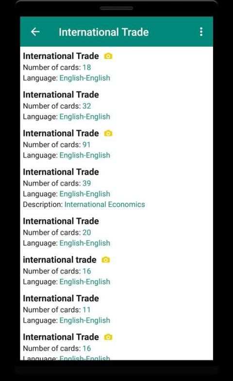 International Trade скриншот 3