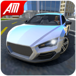 городской автомобиль 3d: экстремальный автомобиль иконка