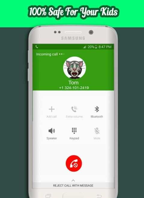 Call From Talking Tom скриншот 3