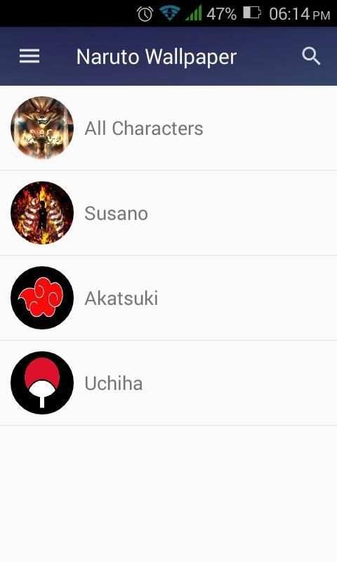 Wallpaper Anime Naruto HD screenshot 4