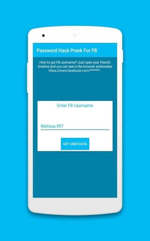 Password Hacker For FB Prank скриншот 4
