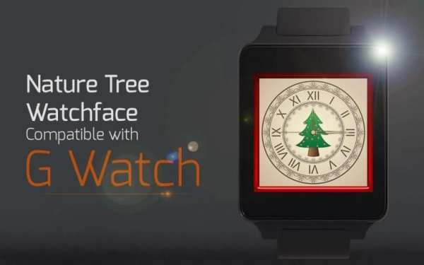 Nature Tree Watchface 2 تصوير الشاشة