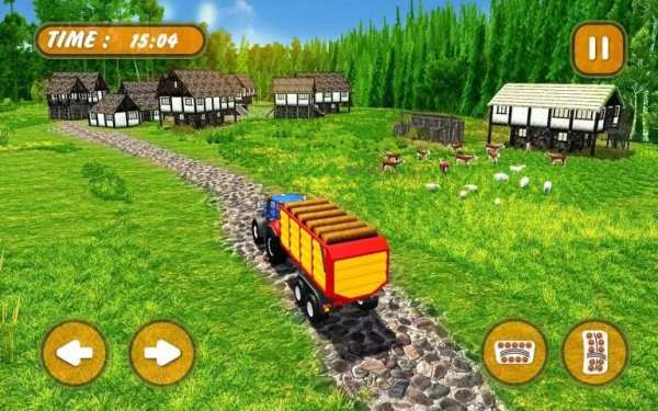Grand Tractor Forage Farming Simulator 2018 3D screenshot 6