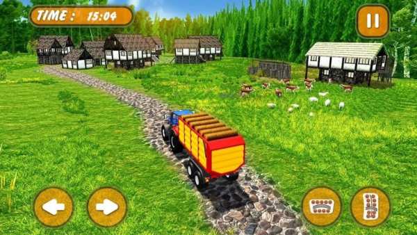 Grand Tractor Forage Farming Simulator 2018 3D screenshot 2