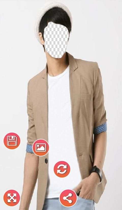 Men Fashion Selfie Camera screenshot 1