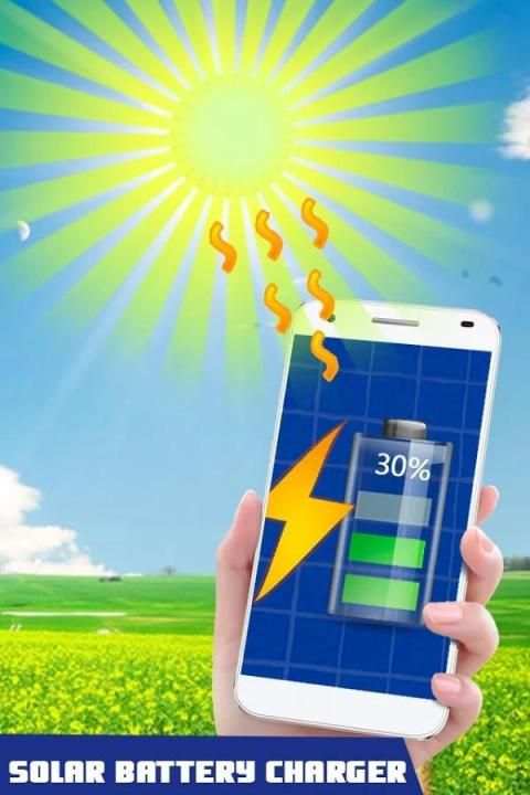 Solar Battery Charger Prank 3 تصوير الشاشة