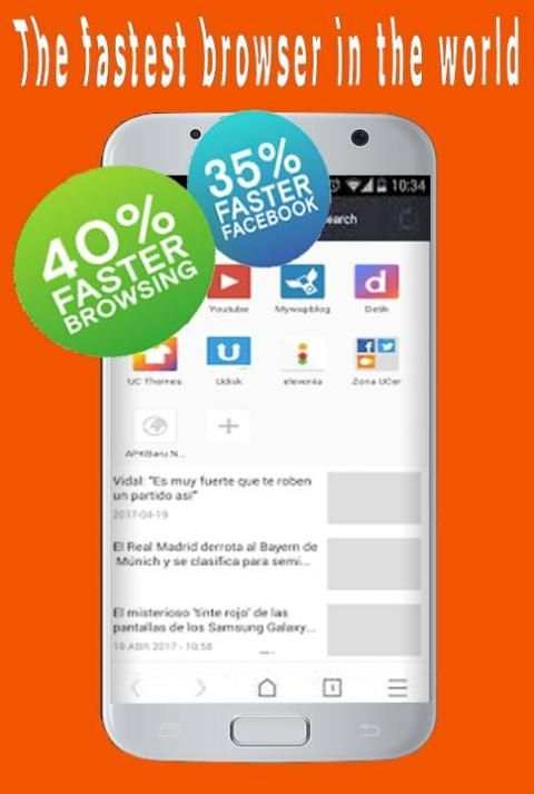 Guide For UC Browser Mini 2018 3 تصوير الشاشة