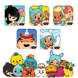 Toca Life Hospital City Kitchen Vacation Guide أيقونة