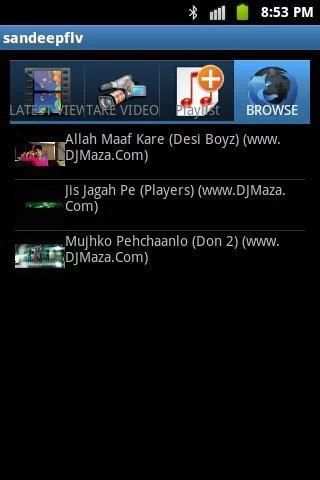 Fusion Video Player 3 تصوير الشاشة